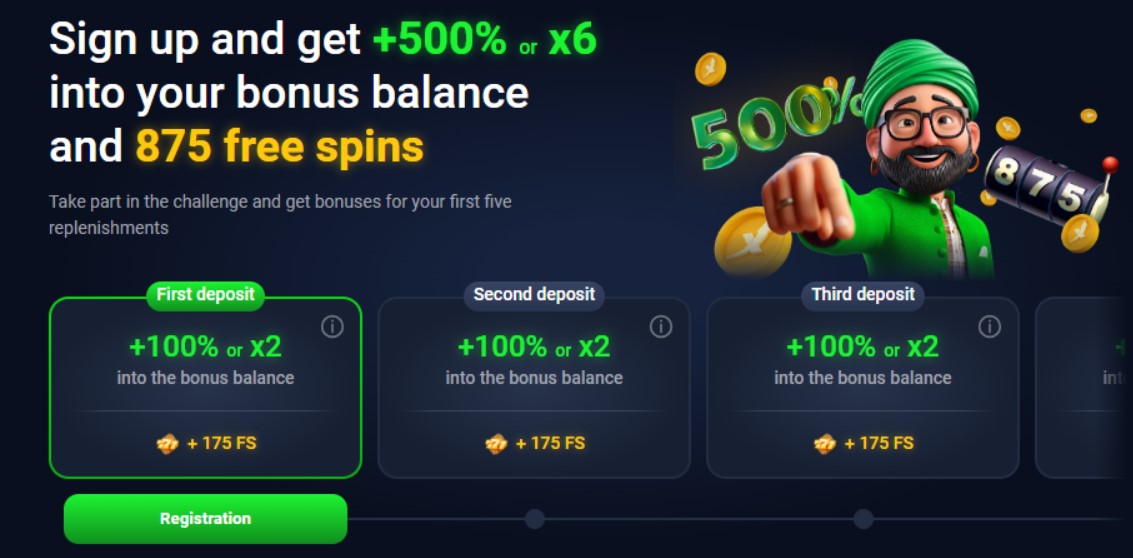 Top X casino bonuses